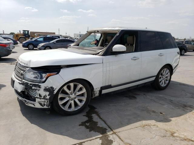 SALGV2EF6GA244905 - 2016 LAND ROVER RANGE ROVE AUTOBIOGRAPHY WHITE photo 1