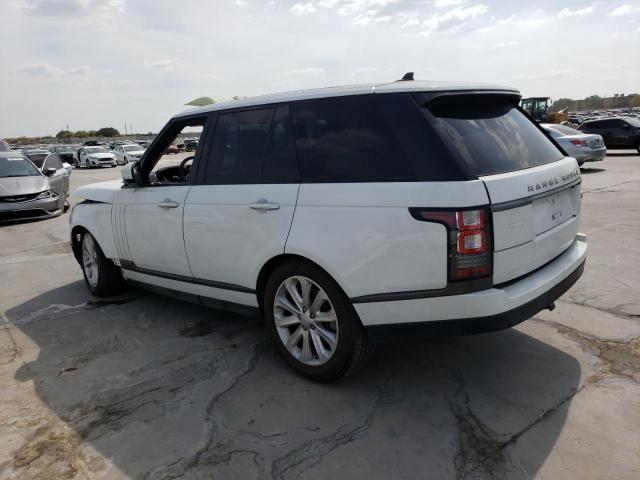SALGV2EF6GA244905 - 2016 LAND ROVER RANGE ROVE AUTOBIOGRAPHY WHITE photo 2