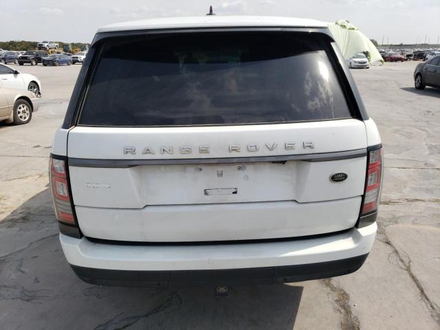 SALGV2EF6GA244905 - 2016 LAND ROVER RANGE ROVE AUTOBIOGRAPHY WHITE photo 6