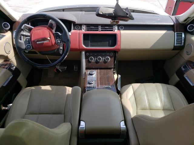 SALGV2EF6GA244905 - 2016 LAND ROVER RANGE ROVE AUTOBIOGRAPHY WHITE photo 8