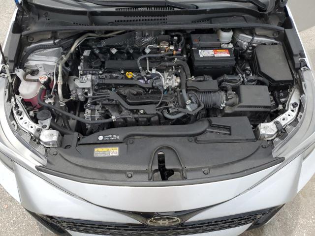 JTND4MBE9P3203575 - 2023 TOYOTA COROLLA SE ვერცხლისფერი ფოტო 11