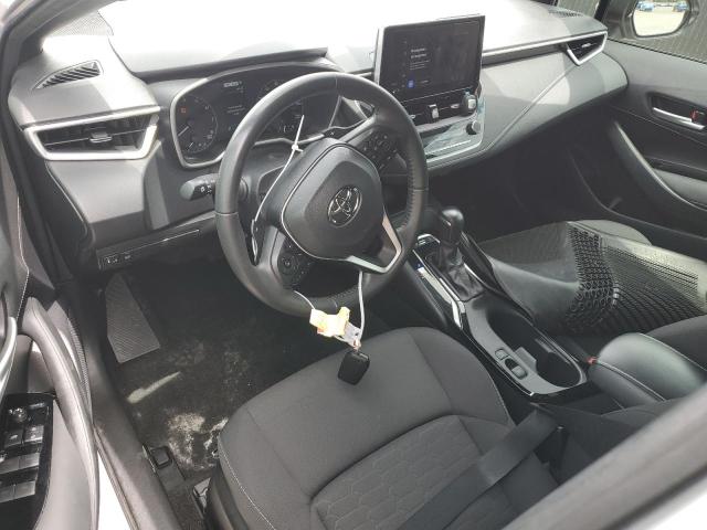 JTND4MBE9P3203575 - 2023 TOYOTA COROLLA SE ვერცხლისფერი ფოტო 8