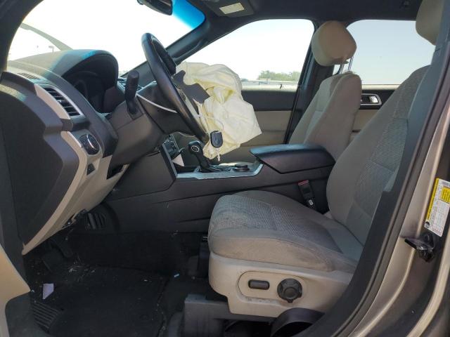 1FM5K8D85DGB15183 - 2013 FORD EXPLORER XLT ნაცრისფერი ფოტო 7