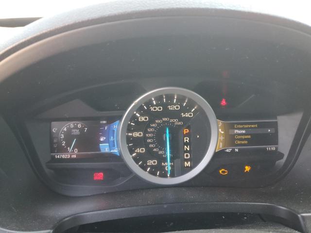 1FM5K8D85DGB15183 - 2013 FORD EXPLORER XLT ნაცრისფერი ფოტო 9