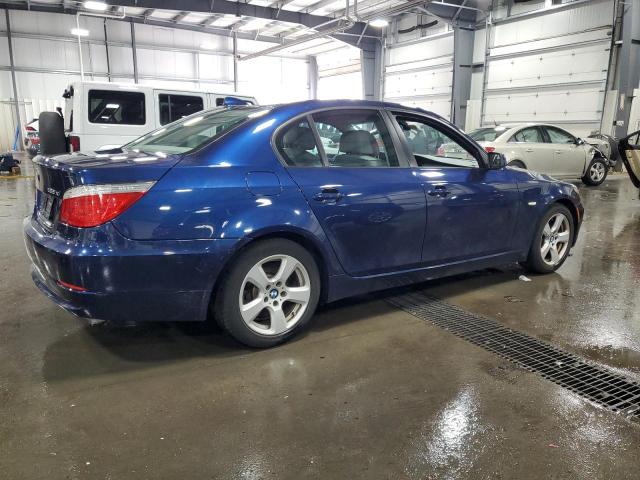 WBANV93538CZ69723 - 2008 BMW 535 XI BLUE photo 3