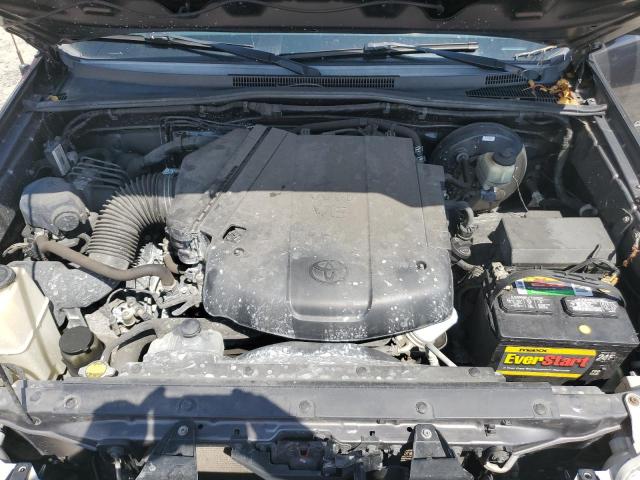 5TFJU4GN1FX072164 - 2015 TOYOTA TACOMA DOUBLE CAB PRERUNNER GRAY photo 11