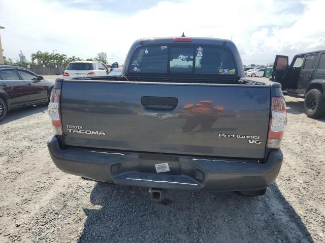 5TFJU4GN1FX072164 - 2015 TOYOTA TACOMA DOUBLE CAB PRERUNNER GRAY photo 6