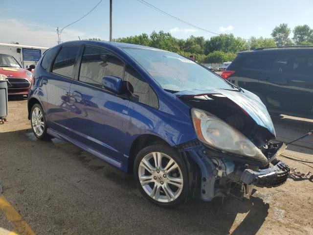 JHMGE8H48AC016869 - 2010 HONDA FIT SPORT ლურჯი ფოტო 4