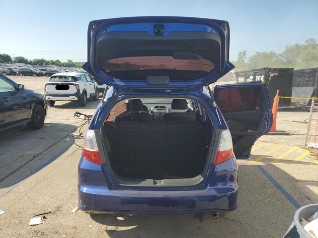 JHMGE8H48AC016869 - 2010 HONDA FIT SPORT ლურჯი ფოტო 6