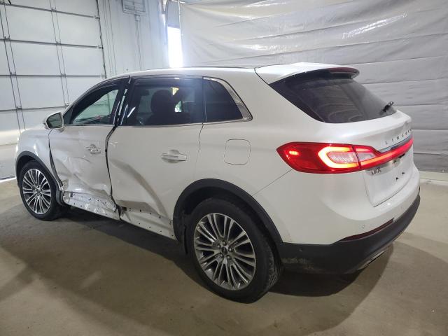 2LMPJ8LR3HBL31671 - 2017 LINCOLN MKX RESERVE თეთრი ფოტო 2