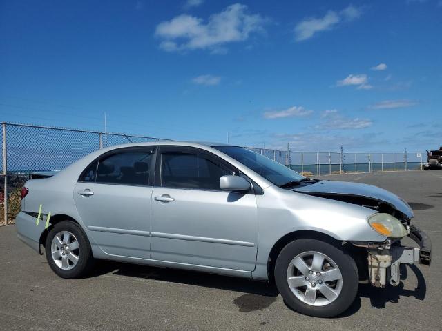 1NXBR32E45Z360375 - 2005 TOYOTA COROLLA CE Srebrny zdjęcie 4