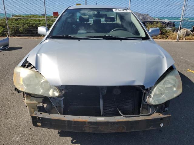 1NXBR32E45Z360375 - 2005 TOYOTA COROLLA CE Srebrny zdjęcie 5