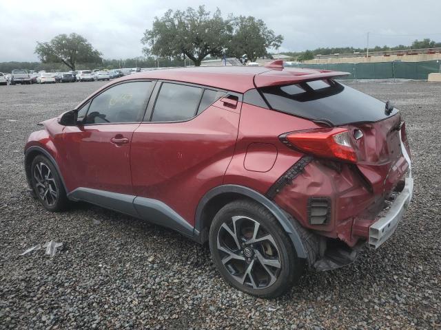 JTNKHMBX2J1011317 - 2018 TOYOTA C-HR XLE RED photo 2