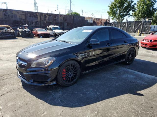 WDDSJ5CB1EN133527 - 2014 MERCEDES-BENZ CLA 45 AMG BLACK photo 1