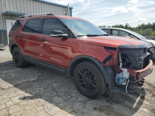 1FM5K7D81EGC44887 - 2014 FORD EXPLORER XLT ORANGE photo 4