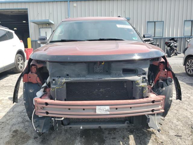 1FM5K7D81EGC44887 - 2014 FORD EXPLORER XLT ORANGE photo 5