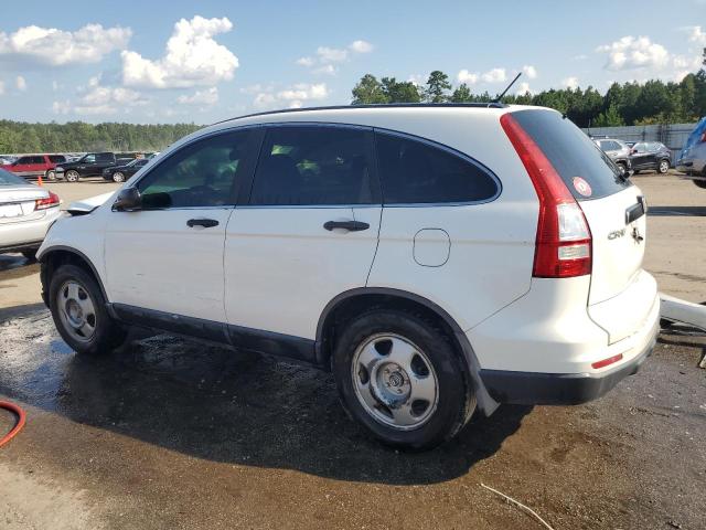 5J6RE3H38AL019902 - 2010 HONDA CR-V LX WHITE photo 2