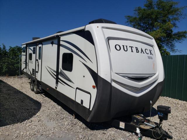 4YDT32526JB452886 - 2018 KEYSTONE OUTBACK WHITE photo 1
