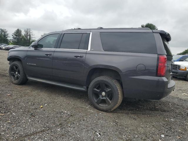 1GNSKHKC1GR473296 - 2016 CHEVROLET SUBURBAN K1500 LT GRAY photo 2