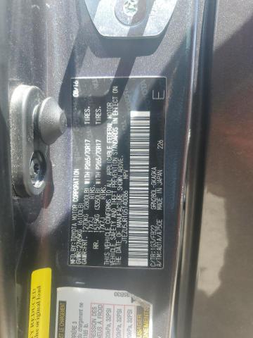 JTEZU5JR1G5140086 - 2016 TOYOTA 4RUNNER SR5 GRAY photo 12