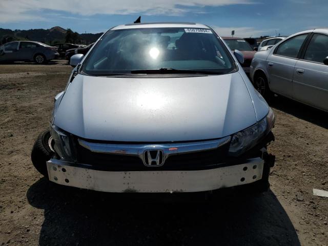 2HGFB2F80CH525526 - 2012 HONDA CIVIC EX SILVER photo 5