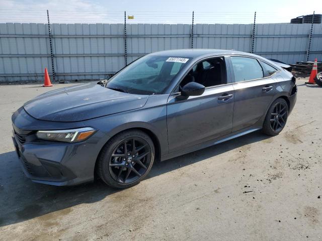 2HGFE2F5XPH521616 - 2023 HONDA CIVIC SPORT 灰色 照片 1