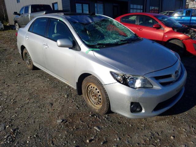 2T1BU4EE0CC759038 - 2012 TOYOTA COROLA BASE SILVER photo 1