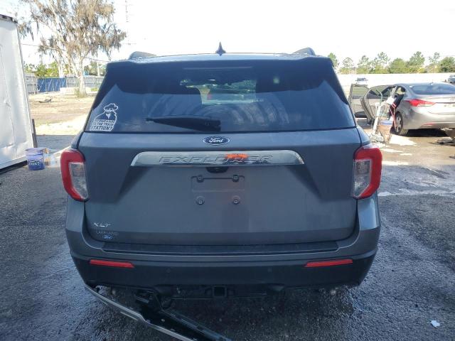 1FMSK7DH6NGB70627 - 2022 FORD EXPLORER XLT GRAY photo 6