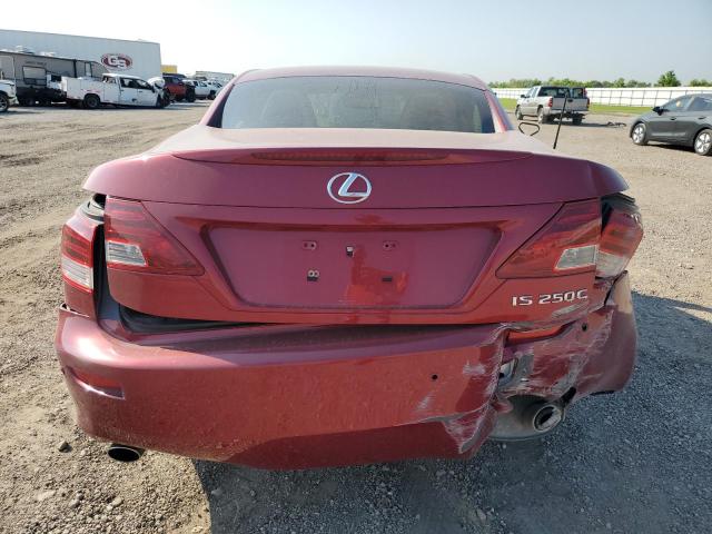 JTHFF2C20E2529511 - 2014 LEXUS IS 250 RED photo 6