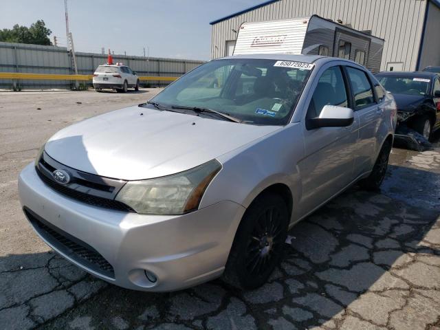 1FAHP3GN5BW162889 - 2011 FORD FOCUS SES SILVER photo 1