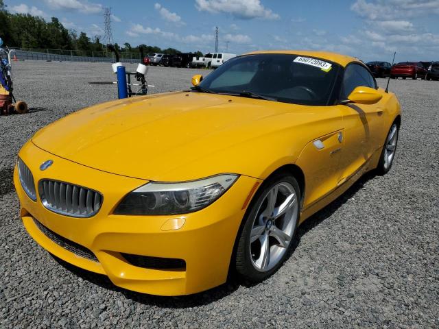 WBALM7C52BE383797 - 2011 BMW Z4 SDRIVE35I YELLOW photo 1