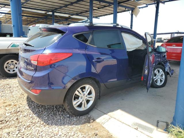 KM8JU3AC8CU328505 - 2012 HYUNDAI TUCSON GLS BLUE photo 3