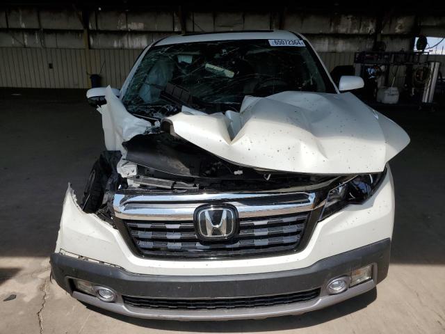 5FPYK3F77JB014815 - 2018 HONDA RIDGELINE RTL WHITE photo 5