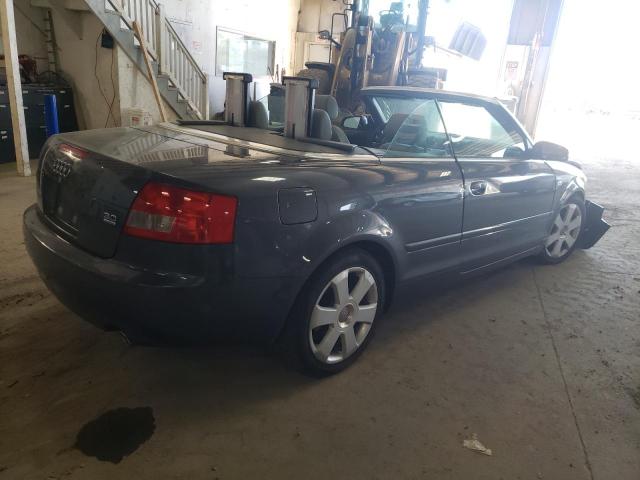 WAUDT48H16K004319 - 2006 AUDI A4 QUATTRO GRAY photo 3