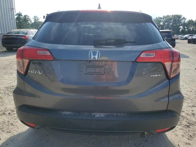 3CZRU6H76GM708951 - 2016 HONDA HR-V EXL GRAY photo 6