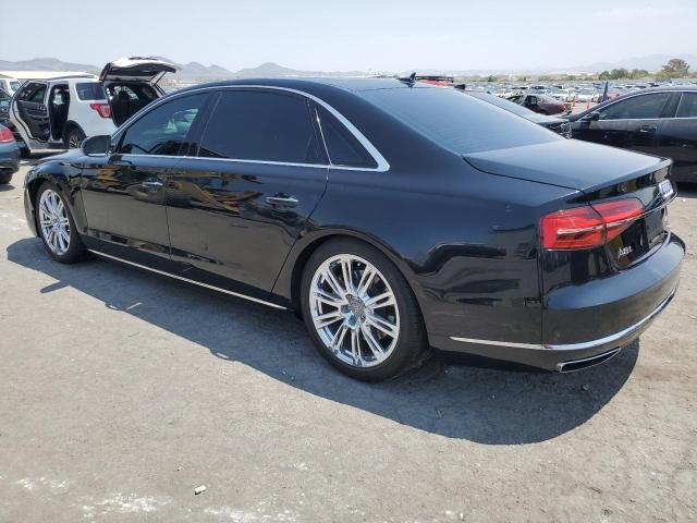 WAU32AFD7FN004935 - 2015 AUDI A8 L QUATTRO BLACK photo 2