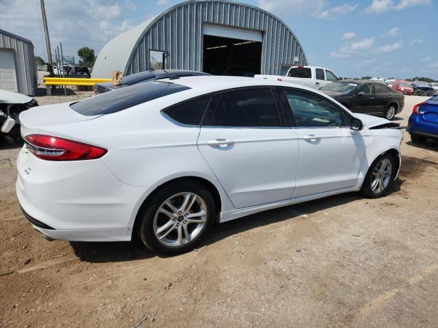 3FA6P0HD0JR227760 - 2018 FORD FUSION SE 白色 照片 3