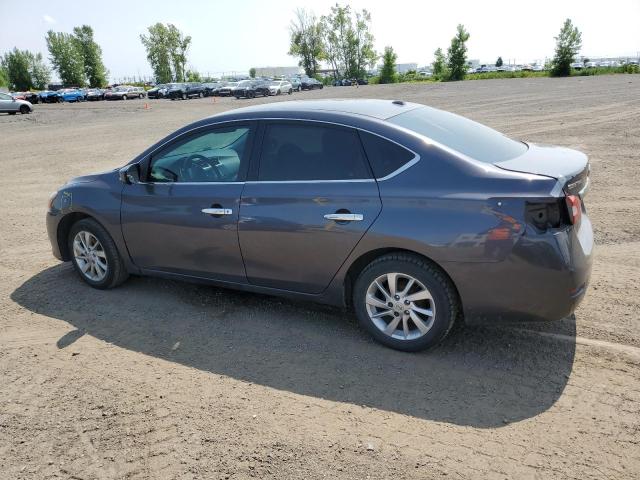 3N1AB7AP3FL672085 - 2015 NISSAN SENTRA S GRAY photo 2