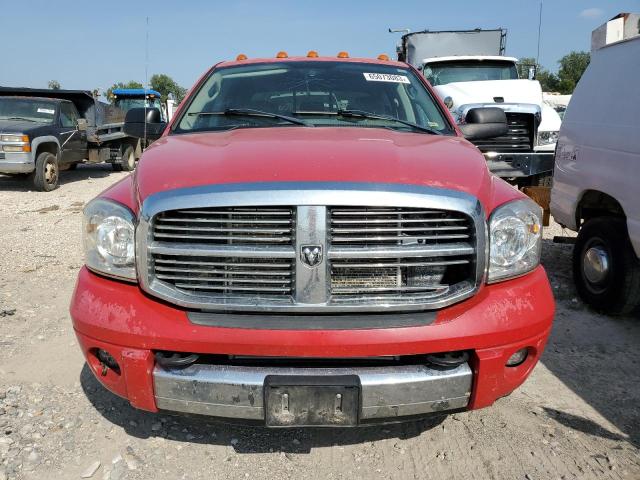 3D7MX49A28G121187 - 2008 DODGE RAM 3500 RED photo 5