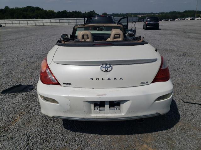 4T1FA38P37U116771 - 2007 TOYOTA CAMRY SOLA SE WHITE photo 6