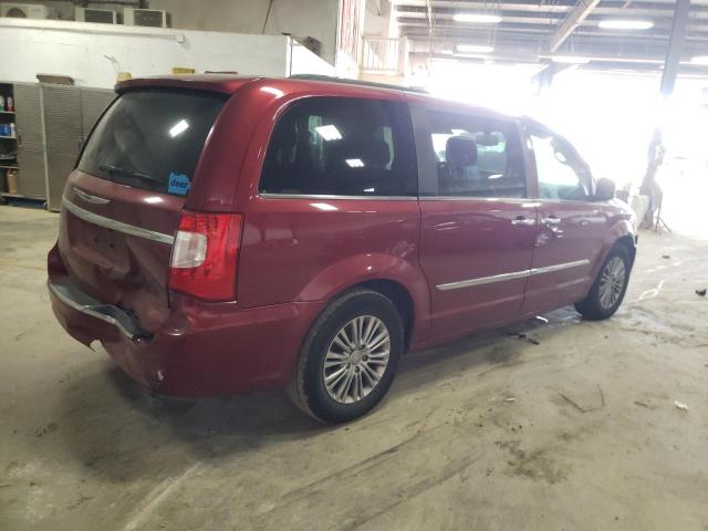 2C4RC1CG7DR733980 - 2013 CHRYSLER TOWN & COU TOURING L MAROON photo 3