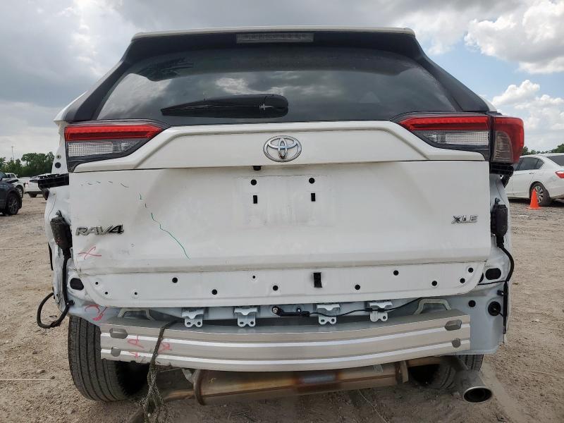 2T3W1RFVXRW320207 - 2024 TOYOTA RAV4 XLE WHITE photo 6