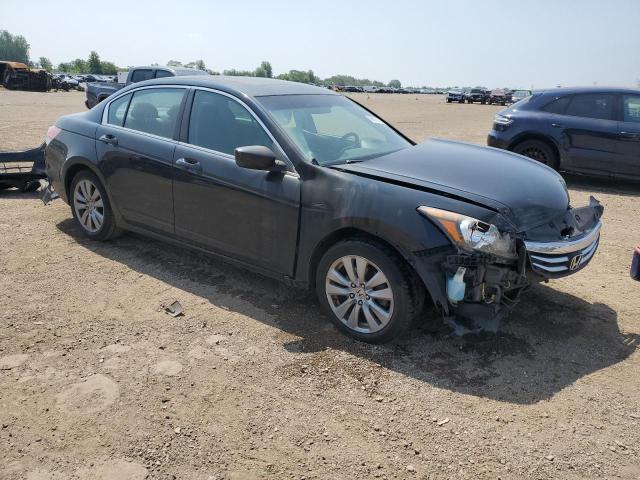 1HGCP2F71BA124074 - 2011 HONDA ACCORD EX შავი ფოტო 4
