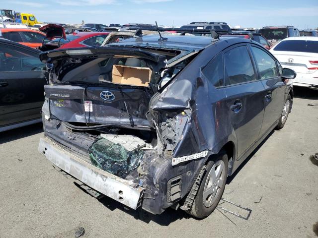 JTDKN3DU2A0197490 - 2010 TOYOTA PRIUS 灰色 照片 3