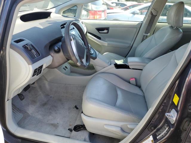 JTDKN3DU2A0197490 - 2010 TOYOTA PRIUS 灰色 照片 7