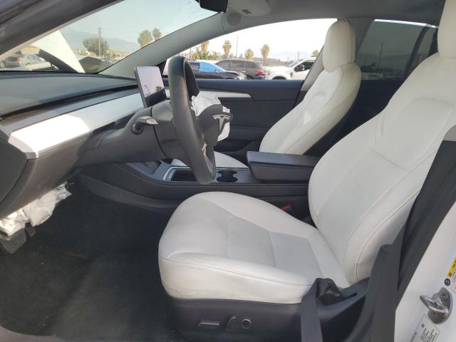 5YJ3E1EA5MF989619 - 2021 TESLA MODEL 3 WHITE photo 7