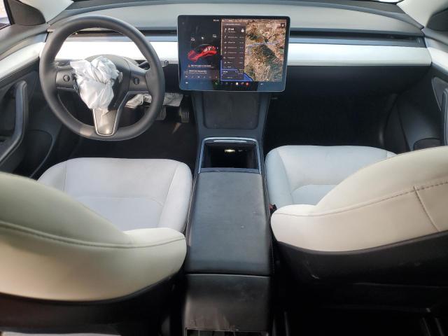 5YJ3E1EA5MF989619 - 2021 TESLA MODEL 3 WHITE photo 8