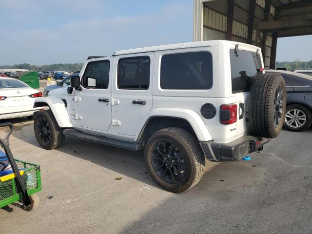 1C4JJXP6XNW178944 - 2022 JEEP WRANGLER U SAHARA 4XE WHITE photo 2