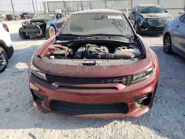2C3CDXGJ1MH565291 - 2021 DODGE CHARGER SCAT PACK RED photo 5