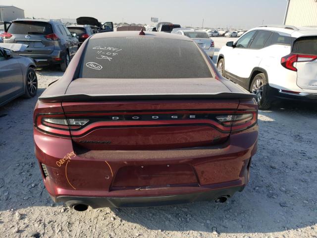 2C3CDXGJ1MH565291 - 2021 DODGE CHARGER SCAT PACK RED photo 6